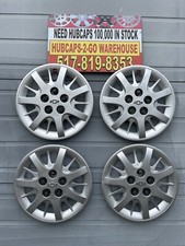 Chevrolet Impala 2000-05 Set 4 Hubcaps Oem 16 Repainted Textured Some Cracks