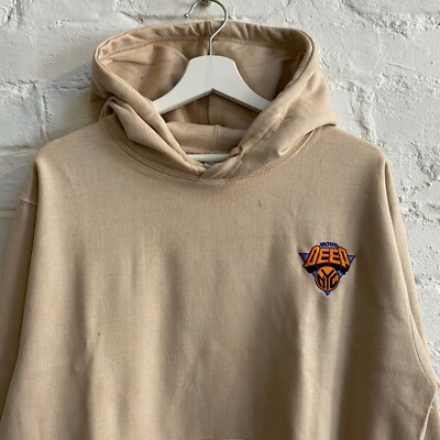 Mobb Deep NYC Embroidered Sand Hoodie Top by AF