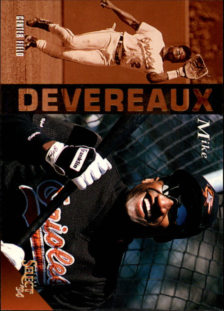 1994 Score Select Mike Devereaux #131 Baseball Card