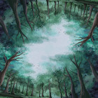 2 Player Cloth Playmat Yugioh Ancient Forest