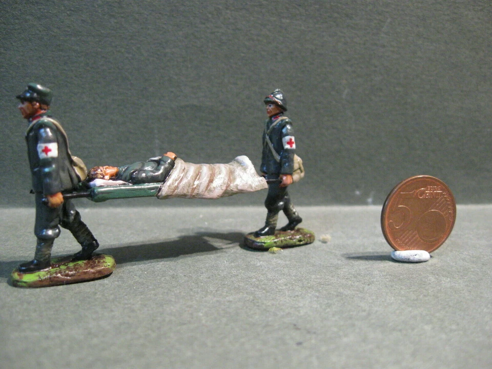 soldatini CROCE ROSSA PRIMA guerra soldatini  piombo 1/43 (40mm) il plantageneto - Immagine 3 di 4