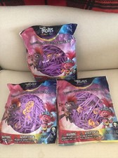 3 Pks Dreamworks Trolls World Tour Purple Easter Grass  Poppy Confetti - NEW 