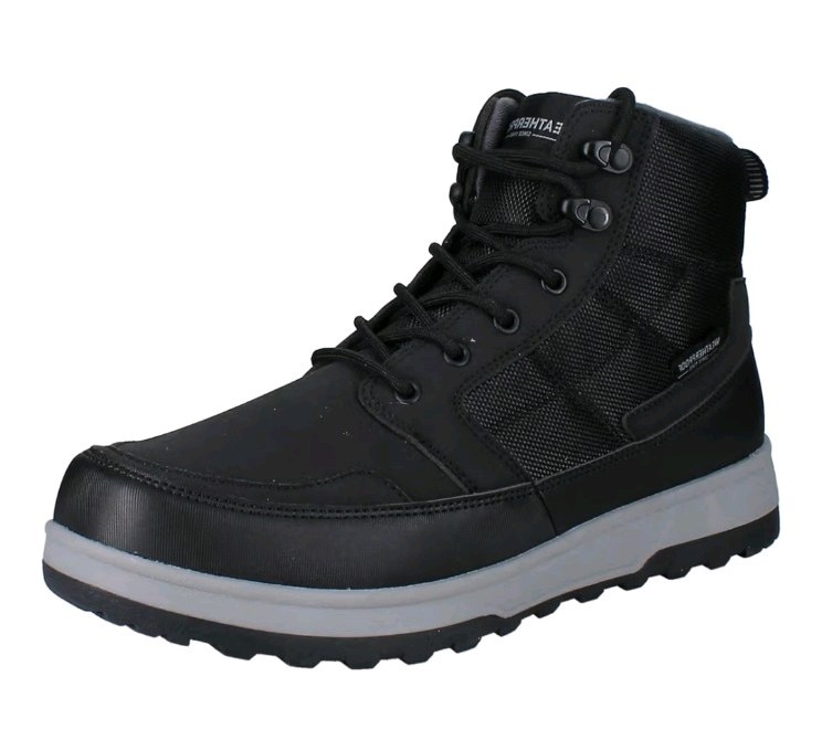 Men's Weatherproof JENKINS Boots BLACK US Size 10 NEW IN BOX *Lt Use* MSRP $109