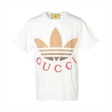 Gucci x Adidas Cotton T-shirt S Men's Ivory 548334