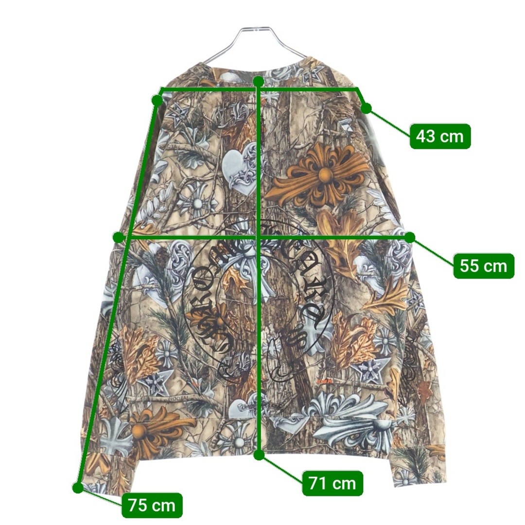 CHROME HEARTS × Nike X NOCTA Drake Crawneck Sweatshirt Multi Crew Neck Used acbb thumbnail 9