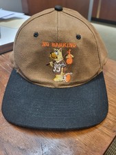 Vintage 90s Cleveland Browns Hat Adjustable No Barking Til Dawgs Come Home Mens