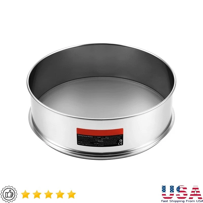 304 Stainless Steel Sieve Mesh Strainer Flour Sugar Baking Cooking Kitchen New