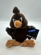 Vintage 1998 Warner Bros Studio Store Henry Hawk Bean Bag Plush w/ Tags 9" NWT