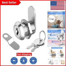 Durable Keyed Alike Cabinet Lock - 5/8" Cam Lock for File Cabinets Toolboxes