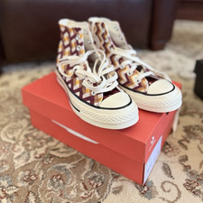 Converse Chuck 70 High Top Canvas Lace Up Geo...