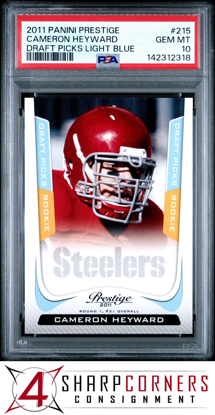 Cameron Heyward Panini Prestige #215 Draft Picks Light Blue