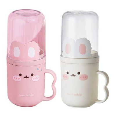 Plastic Rinse Mouthwash Cup For Daily Use Hotel Home Bathroom Accessories