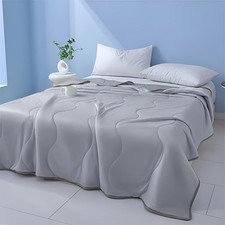 Summer Quilt Cooling Blanket Ouilted Thin Sofa Bed Throw Single Double King Size