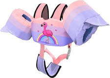 Kids Swim Vest Life Jacket for 30-55 Pounds Boys and Girls, Toddler Floaties wit