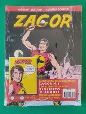 Zagor n.1 Variant Edition "Auguri Sonori" Bonelli Editore Blisterato
