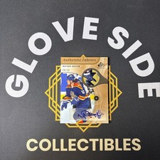 2005-06 SP Game Used Authentic Fabrics Single Auto Patch /50 4clr Nathan Horton