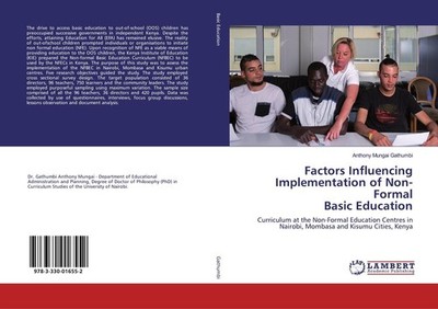 Factors Influencing Implementation of Non-Formal Basic Education Anthony Mungai 