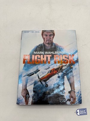 Movie Flight Risk Blu-ray DVD Digital Copy Thriller Action Mark Wahlberg