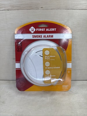 First Alert SA303 9V Battery Operated Ionization Sensor Smoke Alarm - NEW