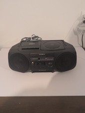 Vtg Sony Boombox CFD-V30 Radio Cassette CD Player Tested Works Great Conditition