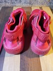 Nike Air Huarache Triple Red Grade School size 5.5Y 654275-600 good condition — photo 3