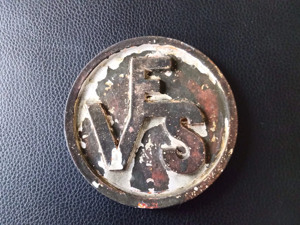 VES AluSchild Vereinigte Eisenbahn-Signalwerke S-Bahn Berlin Deutsche Reichsbahn