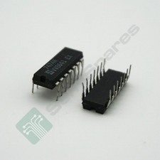 5 pcs. SIGNETICS 7474N DUAL D-TYPE FLIP FLOP DIP 14