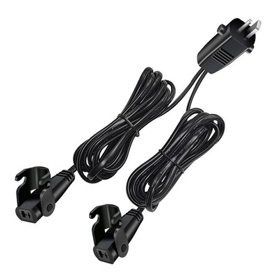 Recliner Power Cord , 2 Pin Splitter Lead Y Cable for Lift Chair, Compatible wit