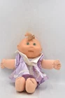 Vintage 1991 Cabbage Patch Kids Doll Green Eyes Original Outfit 30cm Collectible