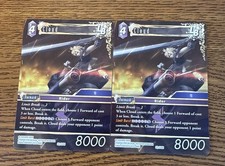 (X2) Final Fantasy TCG - Cloud LB 22-120H Hero Non Foil Hidden Hope NM