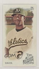 2019 Topps Allen & Ginter Mini Allen & Ginter Logo Back Khris Davis #49 3o2
