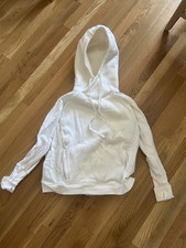 Alo Yoga Ivory Fleece-Lined Hoodie Women  s Size Medium