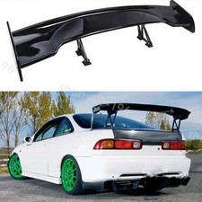 Gloss Black 46 Rear Trunk Spoiler Wing Adjustable Gt-style For Acura Integra Gloss Black 46 Rear Trunk Spoiler Wing Adjustable Gt-style For Acura Integra