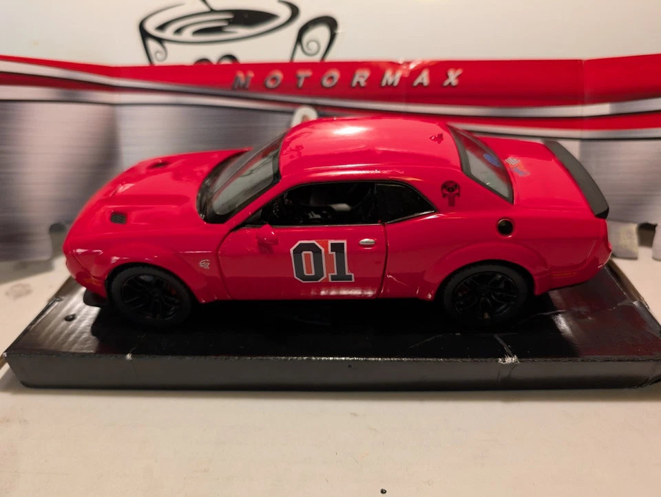 ЛИТАЯ МОДЕЛЬ АВТОМОБИЛЯ DUKES OF HAZZARD НА ЗАКАЗ DAISY DODGE CHALLENGEENGER GENERAL LEE 1:24 - Изображение 3 из 4