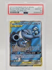 Pokémon TCG Blastoise & Piplup GX TAG TEAM FA Holo 214/236 PSA 10 EN