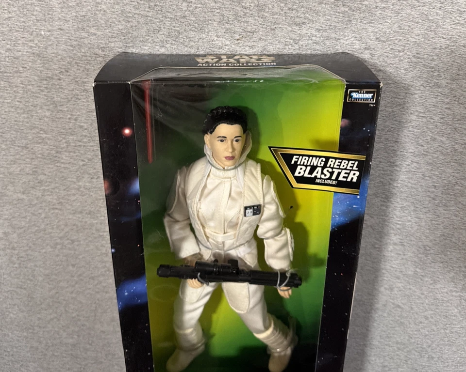 Star Wars Action Collection Princess Leia Hoth Gear 12" Action Figure 1998 New - Image 2 of 4