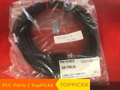 Keyence GS-P8C10 CABLE STANDARD M12 10M GS 10M (Brand New)  US Free TAX