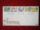 GB FDC ROYAL MAIL 1989 GREETINGS LOVER SALISBURY SPECIAL P/MARK