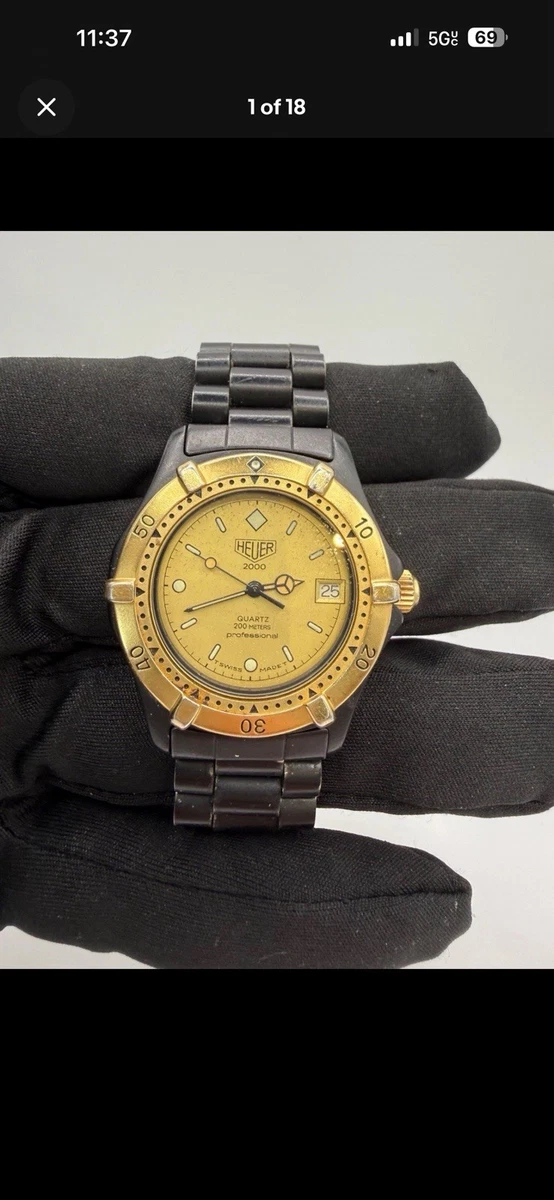 25+ TAG Heuer Quartz 2000 Analog Wristwatches for sale | Updated