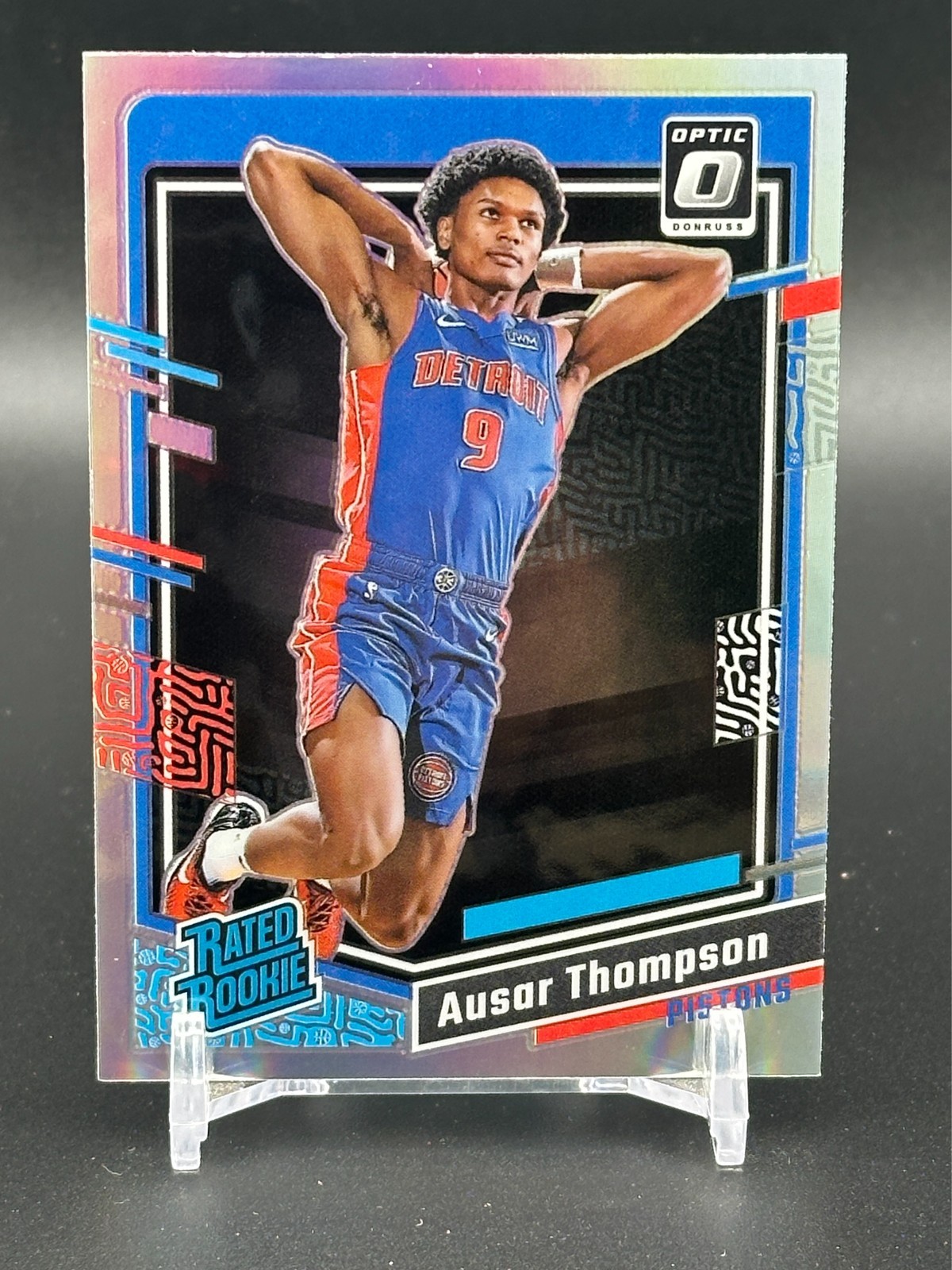 2023-24 Panini Donruss Optic - Rated Rookie Ausar Thompson #235 Holo Prizm (RC)