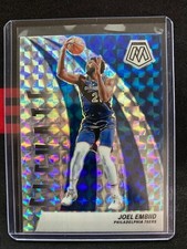 2023-24  Mosaic Elevate Reactive Blue Prizm 4 Joel Embiid PHILADELPHIA 76ERS
