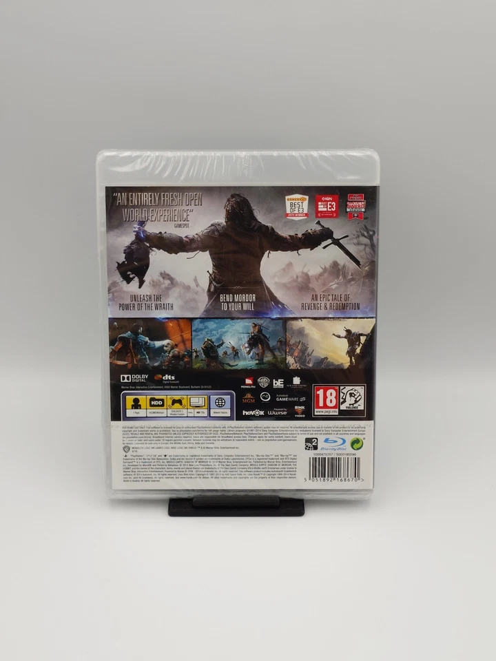 Middle Earth: Shadow Of Mordor - PS3 - UK PAL (Factory Sealed) - Image 2 of 4
