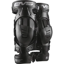 EVS Sports Axis Sport Knee Brace Pair | Black/Grey | Sz L
