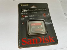 1pcs 4gb Sandisk Ultra CF compactflash memory card for CF NIKON CANON Cameraa