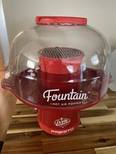 Presto Fountain Hot Air Popcorn Maker w/ Bowl...