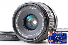 Near MINT Canon New FD 35mm f/2.8 MF Wide Angle Lens For AE-1 A-1 From JAPAN