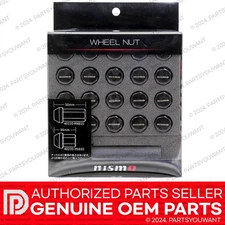GENUINE JDM Nismo Type 7 Square M12x1.25 34mm Wheel Lug Nut Set 40220-RN810 NEW