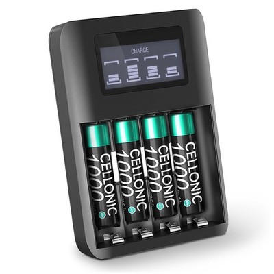 4x Akku für Siemens Gigaset E295A Gigaset E295 4x 1000mAh AAA + Ladegerät