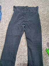 H&M MAMA Skinny High Rib Maternity High Rise Blue Jeans M 29in Leg 30W