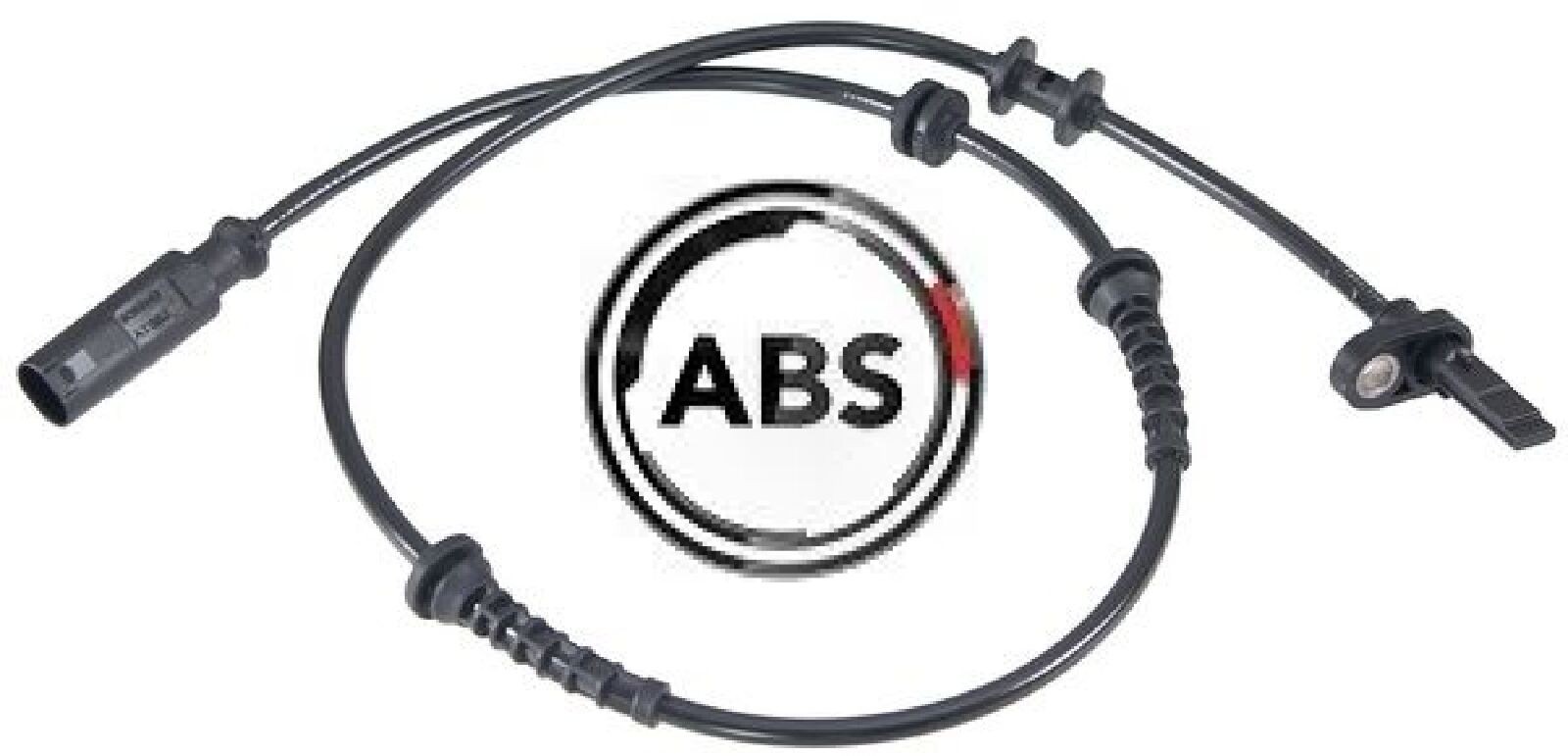 2x Sensor für Raddrehzahl A.B.S. 30667 2 Sensor Raddrehzahl links rechts - Bild 2